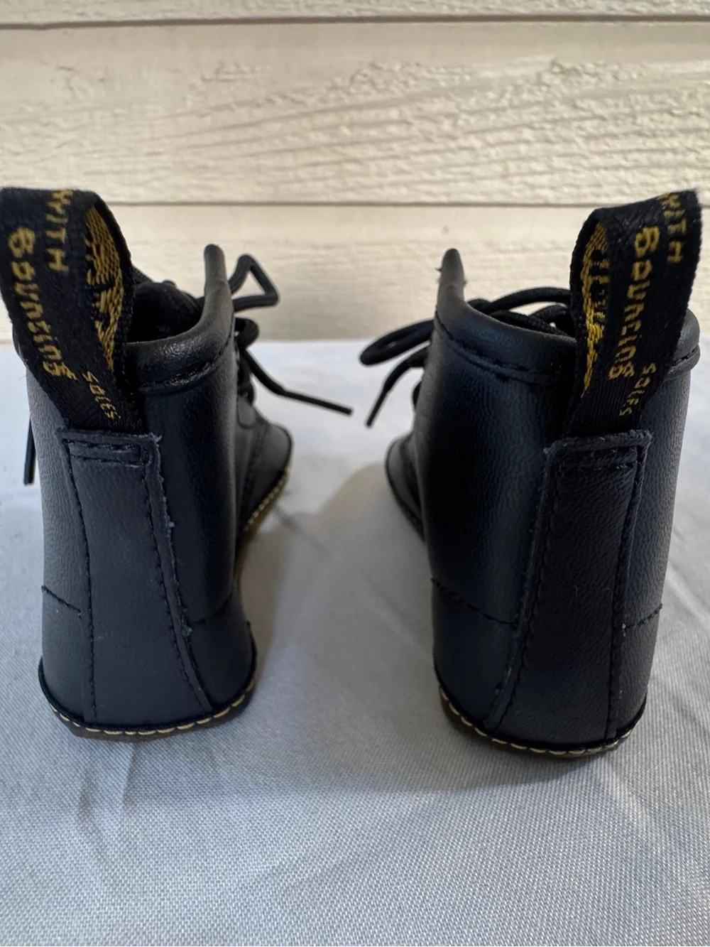 Dr Martens Infant Baby Crib 1460 Black size3